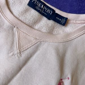 Ralph Lauren Pink Pony fleece sweatshirt
